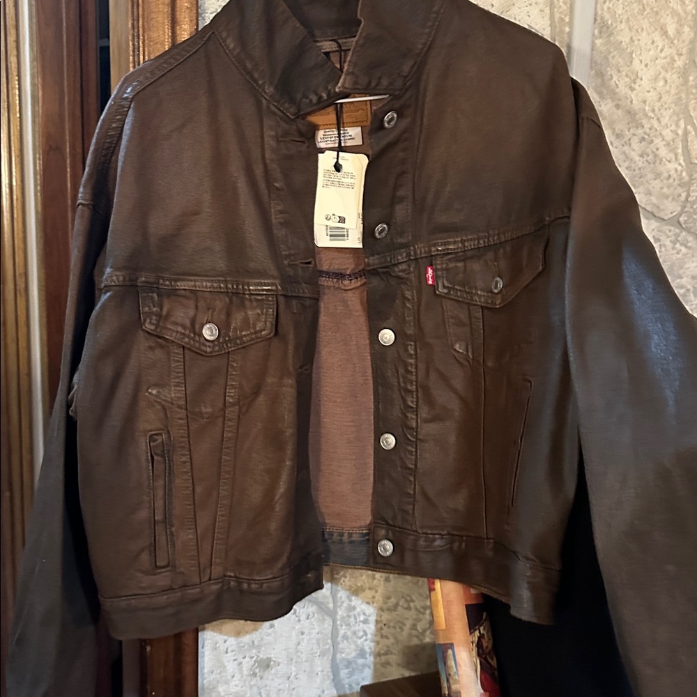Levi's Dark Brown Denim Jacket